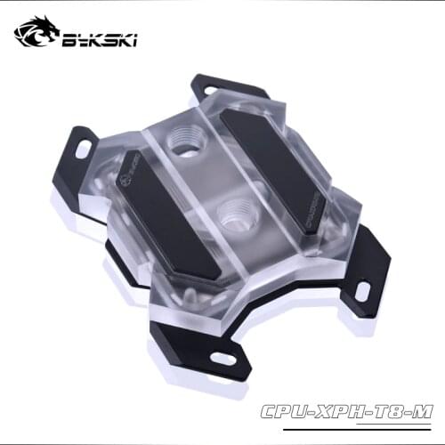 Bykski CPU-XPH-T8-M CPU Water Cooling Block PMMA Top for AMD