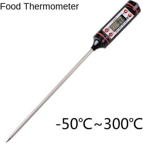 Digital Thermometer with 15cm Long Probe, Candle Making Kits, Measure Liquid Soy Paraffin Wax, Baked Milk Meat BBQ wax melts