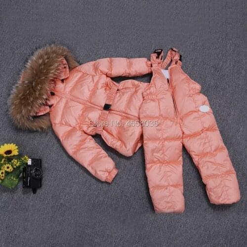 Children Boys Down Jackets Teenager Winter Warm Thick Parkas Coat Kids Parkas Winter Clothes 100-150 baby girl winter jacket