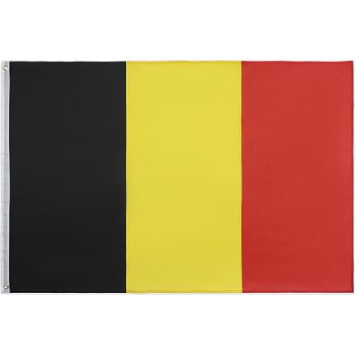 Belgium flag Banner 90*150cm Hanging National flag Belgium Home Decoration Belgium flag