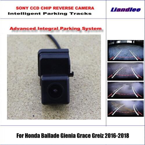 Auto Reverse Camera For Honda Ballade Gienia Grace Greiz 2016-2018 Rear View Dynamic Guidance Tracks Intelligentized CAM