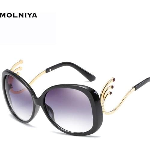 Fashion Personality Sunglasses Europe America Trend Toad Mirror Ms Anti-UV Sunglasses