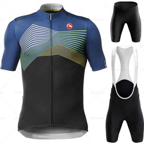 2022 New Cycling Jersey Set Men Mtb Cycling Clothing Suits Quick Dry Bicycle Breathable Cycling Sportswear Short Sleeve Bi