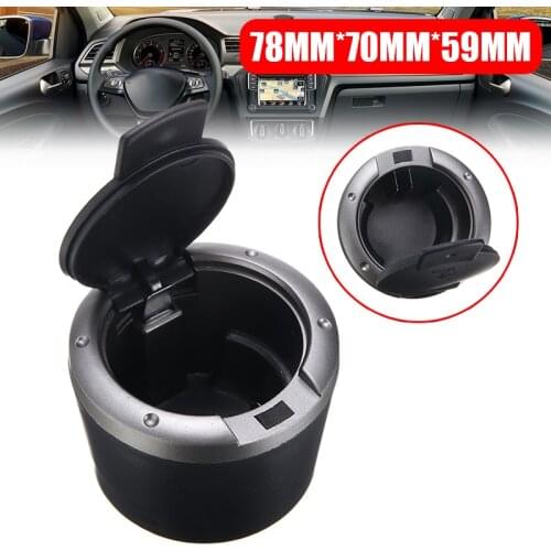 Portable Car Ashtray Universal Cigarette Holder Car Styling with Lid for Office/Home storage tray Box Ash Organizer MAYITR