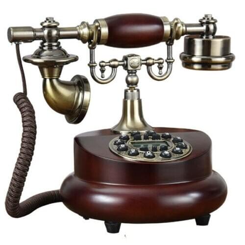 Antique Vintage Old Fashioned Telephone European Style Retro