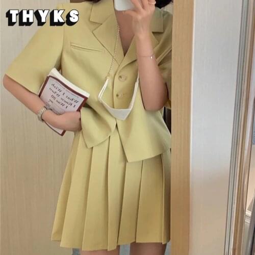 Женские деловые юбочные костюмы THYKS Brynn China At AliExpress