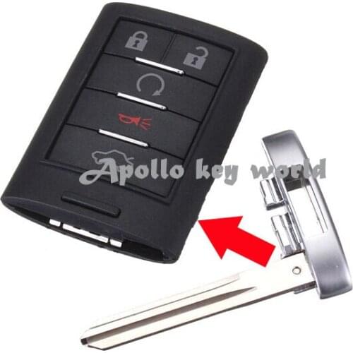 Emergency Spare Key for Cadillac Seville SLS CTS Replacement Key Blank Car Key Blade For Cadillac