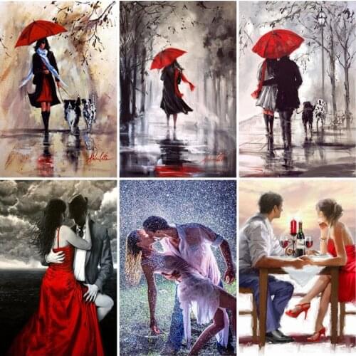 DIY Lover Couple 5D Diamond Painting Full Square Drill Cartoon Diamont Embroidery Cross Stitch Mosaic Home Decor Wall Art Gift