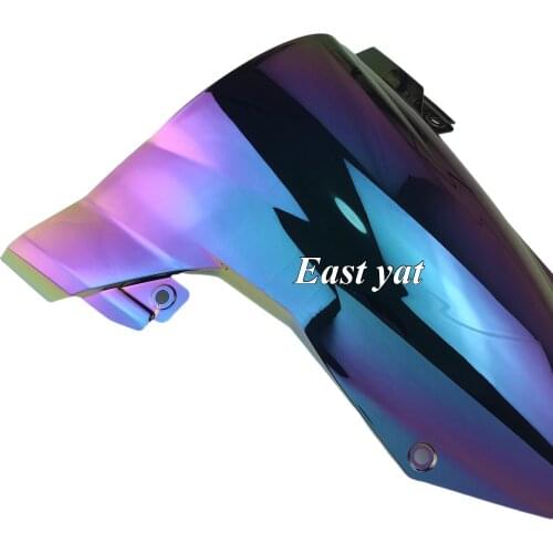 Motorcycle Windshield Windscreen Screen Double Bubble For BMW S1000 RR S1000RR 2019 2020 Smoke lridium