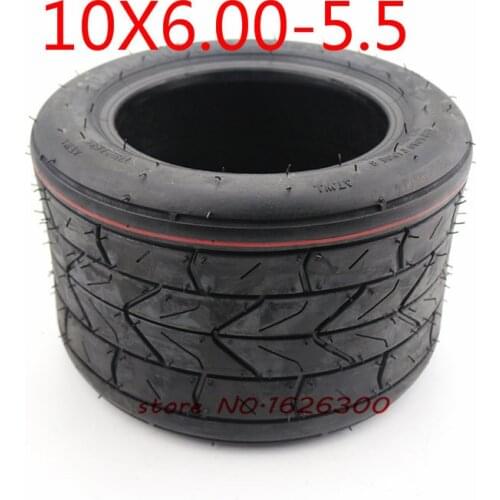 Good quality 10 inch widened tire 10x6.00-5.5 for motorcycle vacuum Road tire tubeless tire wheel