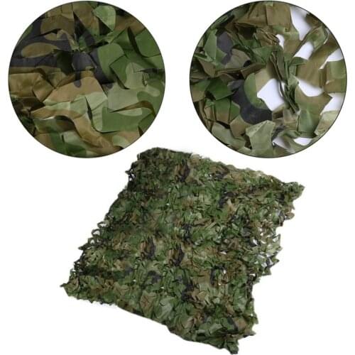 Camouflage Hiding Net Army Military Camo Net Car Covering Tent Hunting Blinds Netting Optional Size Long Cover Conceal