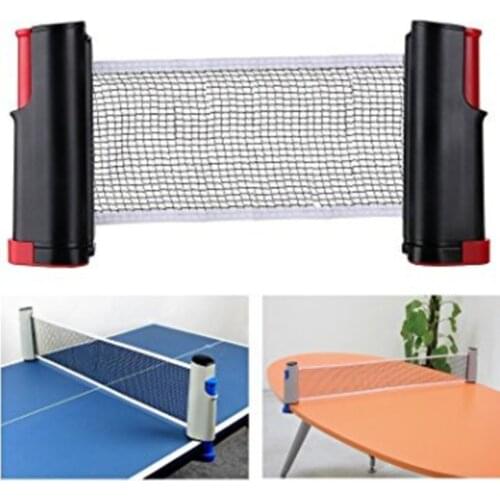 School College Type Gathered Back Table Tennis Net Racket Ball Set