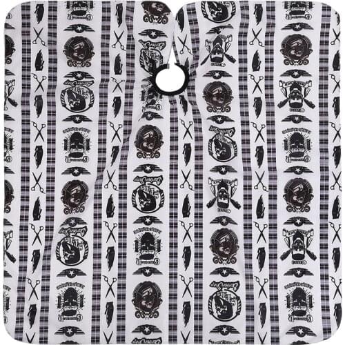 Hairdressing Retro Printed Cloth Hair Salon Into Haircut Shawl Oiled Household Hair Dyeing Barber Shop Apron Shawl