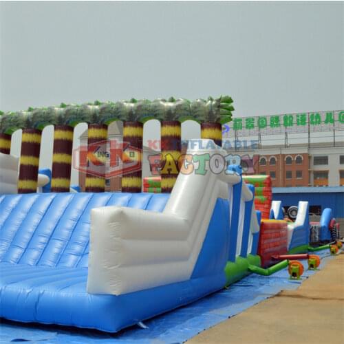 Lot Commercial Inflatable Water Amusement Park Pool With Slide,water games,inflatable aqua amusement park