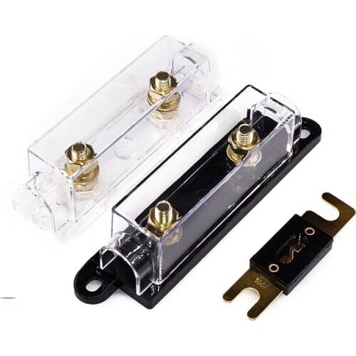 ANL Fuse Holder Bolt-on Fuse Automotive Fuse Holders Fusible Link with Fuse 40A 60A 80A 100A 150A 200A 300A 400A 500A Fuses AMP