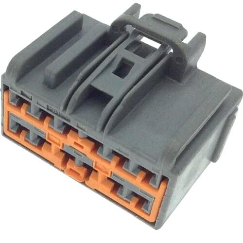 For Ford edge electric tailgate module plug connector 2X6 12PIN WPT-396 14S411 Trailer Tow Module for Mondeo S-Max housing