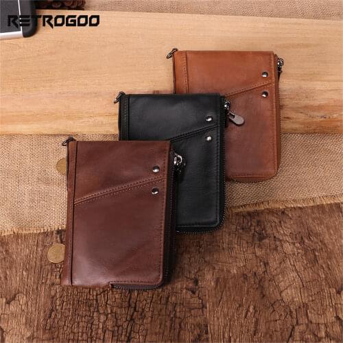 RETROGOO Black Wallets