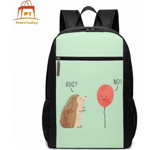 Hedgehog Backpack Hedgehog Backpacks High quality Shopper Bag Teen Print Men - Women Trending Bags