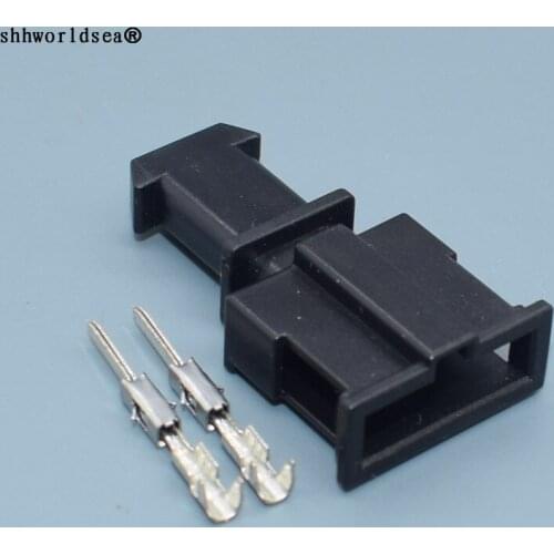 Shhworldsea 2 Pin 1.5mm for VW License plate lamp connector
