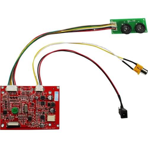 Board Size: 65x40x8mm for 7inch LCD Screen 480x234 Resolution AT070TN07 HSD070I651 For 26Pin TTL interface LCD Screen