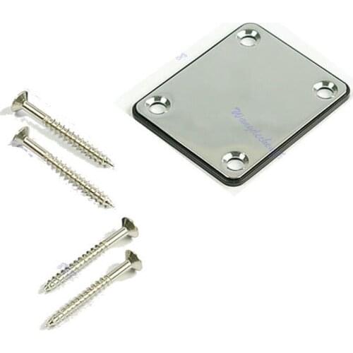 1Set Guitar Neck Joint Plate W/ 4 Screw For FD TL