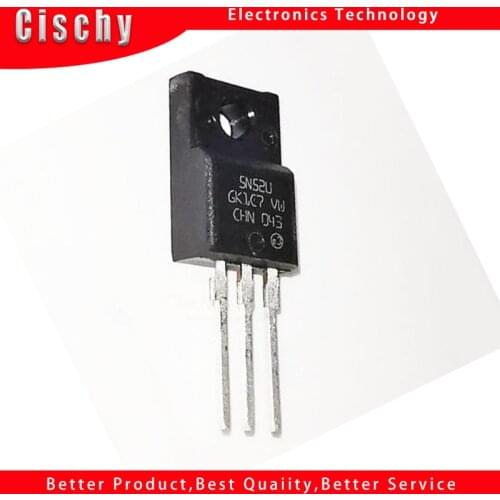 1PCS 5N52U STF5N52U TO-220F 4.4A/520V N-Channel MOS FET