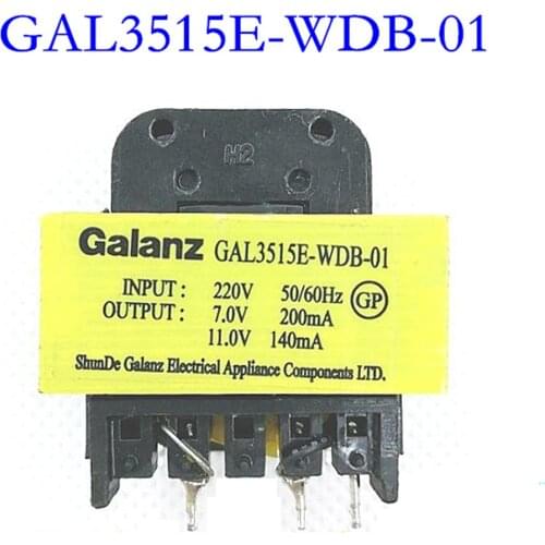 1pcs 100% Original GAL3515E-WDB-01 220V Microwave oven transformer computer board transformer 11V 7V good working