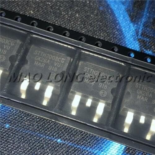 10PCS/LOT STTH2003CG STTH2003CG-TR TO-263 Ultra-fast Recovery Diode 300V/20A In Stock new original