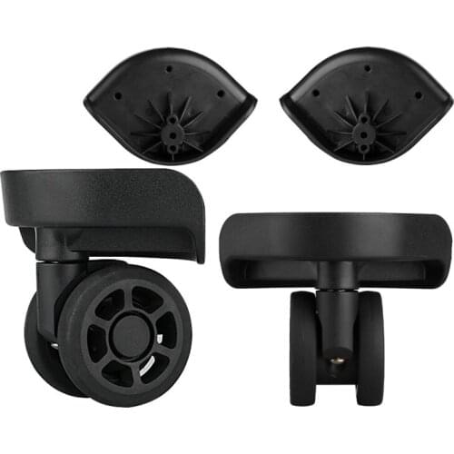 Trolley wheel travel luggage luggage roller aircraft silent wheel replacement parts wear-resistant 22 inch 24 inch