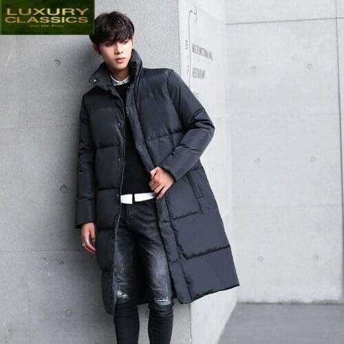 90% 2021 New Brand Duck Down Coat Men Winter Down Jacket Clothes Streetwear Korean Down Parka Thick Warm Overcoat 01010
