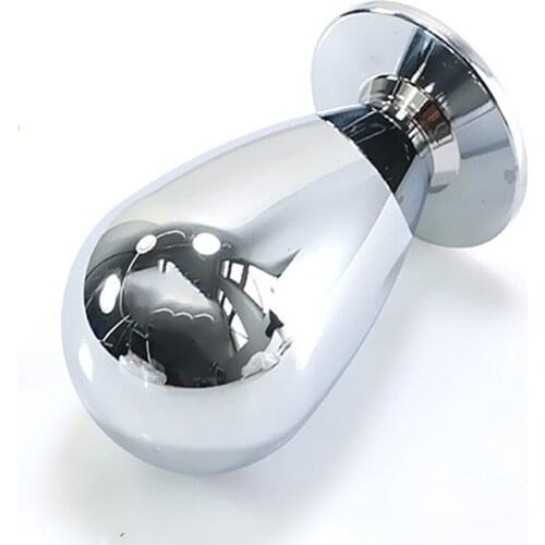 Stainless Steel Bulb Anal Plug Stuffed Smooth Dilator Prostate Massasge Sex Toys For Men/Women Masturbators Butt Plug Anal Toys