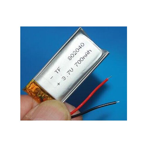 Free ship 1pcs 802040 3.7v 700mah superior quality polymer lithium rechargeable battery li-po battery