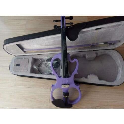 Purple electric violin free shipping