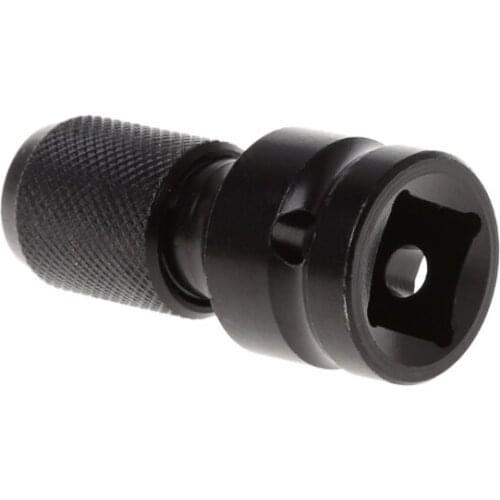 1/2"Drive To 1/4"Hex Shank Converter Quick Release Chuck Screwdriver Bit Adapter