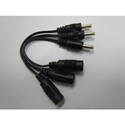 DC Power Jack 5.5x2.1mm Female to 4.0x1.7mm Male Plug Cable 18cm 0.18m 4 Pcs Per Lot HOT Sale