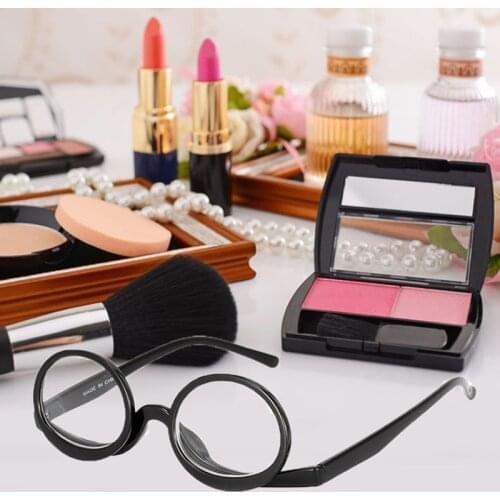 Magnifying Glasses Rotating Makeup Reading Glasses Women Folding Eyeglasses Cosmetic General Spectacle Presbyopic Eyewear