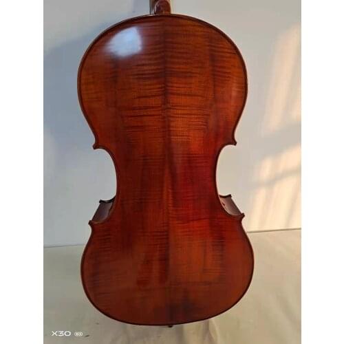 Hand made cello 2/4, solid wood maple back, ribs, neck, , SONG Brand 2/4 cello with bag,bow and rosin