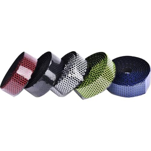 1 Pair Road Mountain Bike Handlebar Anti-Slip Shock Three-Dimensional Belt Breathable Ultralight Bike Handlebar Tape