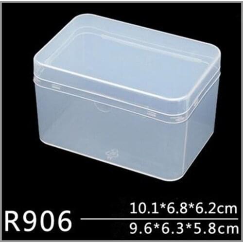 1PC PP plastic parts box tool storage box clamshell