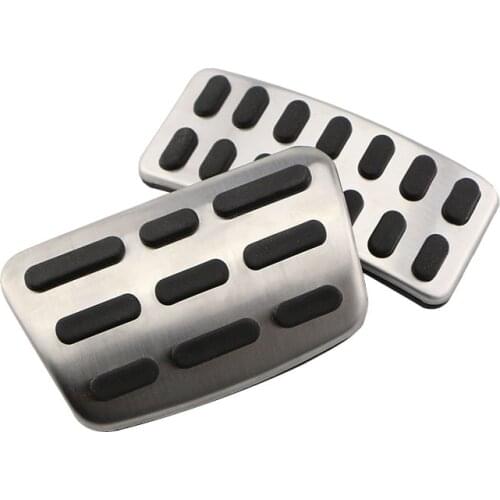 Carmilla Car Pedals for Kia K2 Rio 2012 - 2017 AT MT Stainless Steel Clutch Gas Fuel Brake Rest Pedal Pads Cover Car-Styling