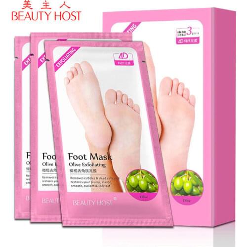 Beauty Host Exfoliating Foot Masks