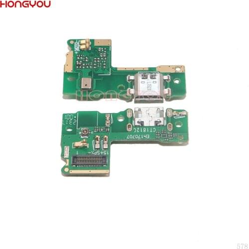 USB Charge Dock Board Charging Socket Jack Port Plug Connector Flex Cable For Huawei Y6 Pro 2017 / P9 Lite Mini / Nova Lite 2017