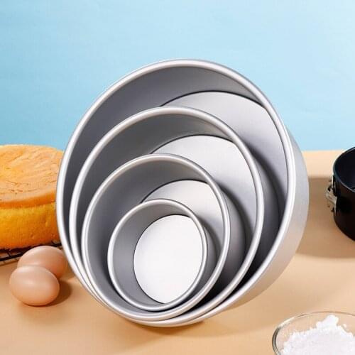Round Live Bottom Cake Mold Multi-size Non-Stick Bakeware DIY Baking Desserts Tools Stencil Kitchen Pastry Accessories