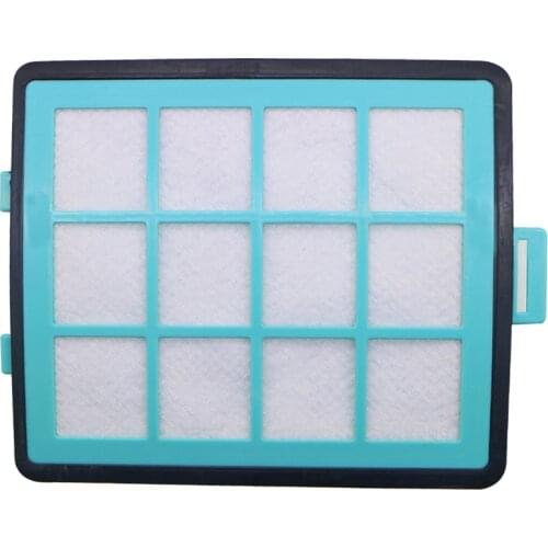 2pcs/lot 1*Filter+1*cotton For Philips FC8760 FC8761 FC8764 FC8766 FC8767 FC97** Vacuum Cleaner HEPA Filters parts