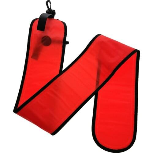 45" Scuba Diving Surface Marker Buoy Visibility Safety Float Signal Tube Sausage