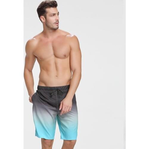 Mens Plus Size Beach Breathable Quick-Dry Swimming Surfing Shorts Surfing Beach Holiday Entertainment Casual Sky Blue Shorts
