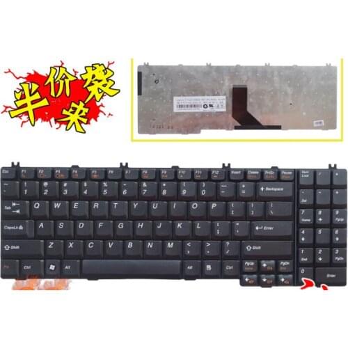 New Laptop Keyboard for Lenovo G550 G550A G555AX B550 B560 B560A G555A US Layout