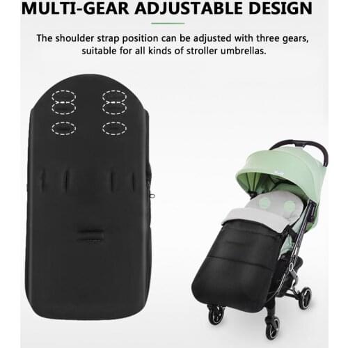 Winter Baby Stroller Sleeping Bag Sack Baby Stroller Footmuff Stroller Windproof Down Cotton Warm Keeping Foot Cover