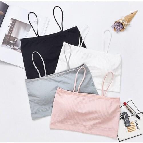 Lingerie Woman Sexy One Word Round Rib Wrap Chest Antiglare Thin Shoulder Strap Seamless Tube Top Beauty Strap