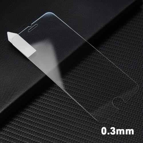 0.3MM Tempered Glass Protector Film 2.5D For iphone X 7P 8P 6P 6sP 7G 8G 6G 6S Transparent None Full Screen Protective Glass